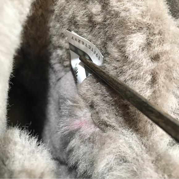 UGG CLASSIC MINI TWIST SUEDE / SHEEPSKIN ANKLE BOOTS -MOLE BROWN -US 10 - Picture 8 of 9